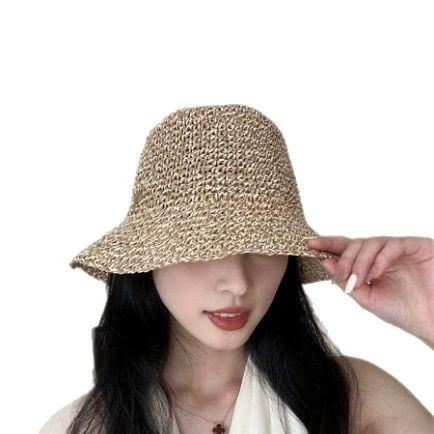 Colored summer atmospheric hat, high-quality style, sun protection