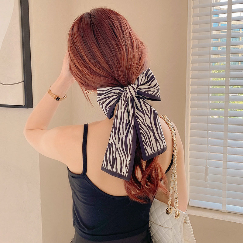 Black zebra print