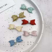 DIY жемчужные банты с ласточкиным хвостом аксессуары для обуви и шапки аксессуары для волос BJD аксессуары для детской одежды