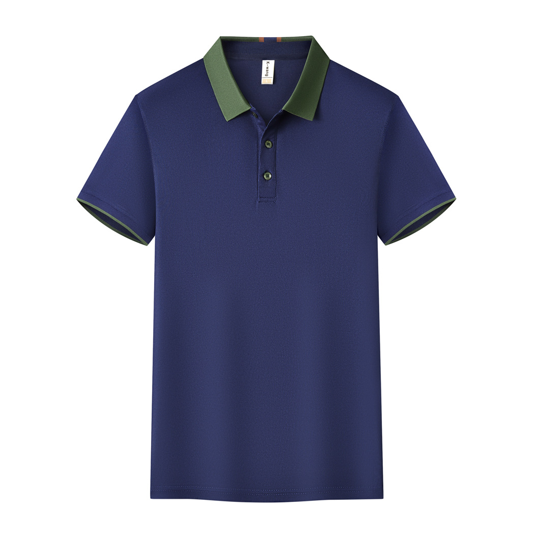 네이비 혼합 차 그린 칼라