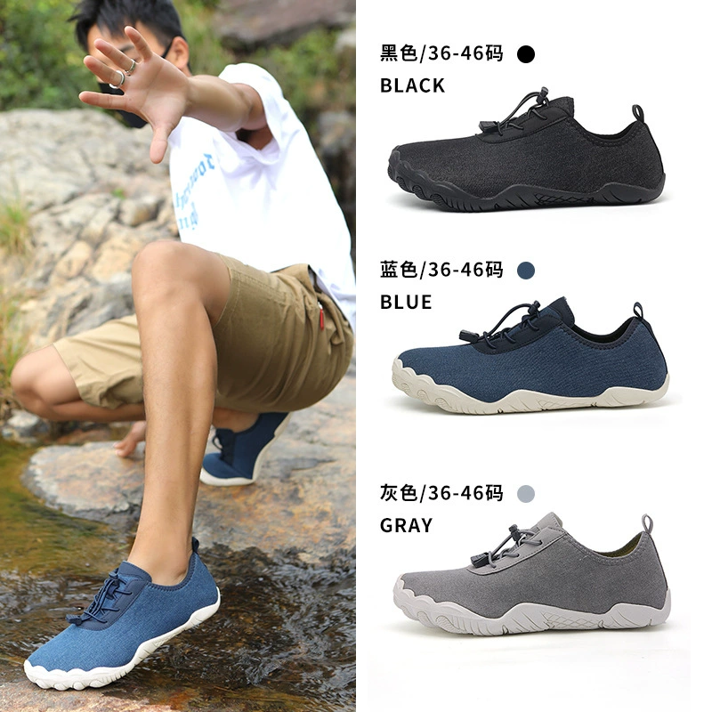 Трансграничная обувь прямо на открытом воздухе вверх по течению, болотная обувь, Нескользящая дышащая быстросохнущая обувь для плавания, домашняя обувь для фитнеса и йоги