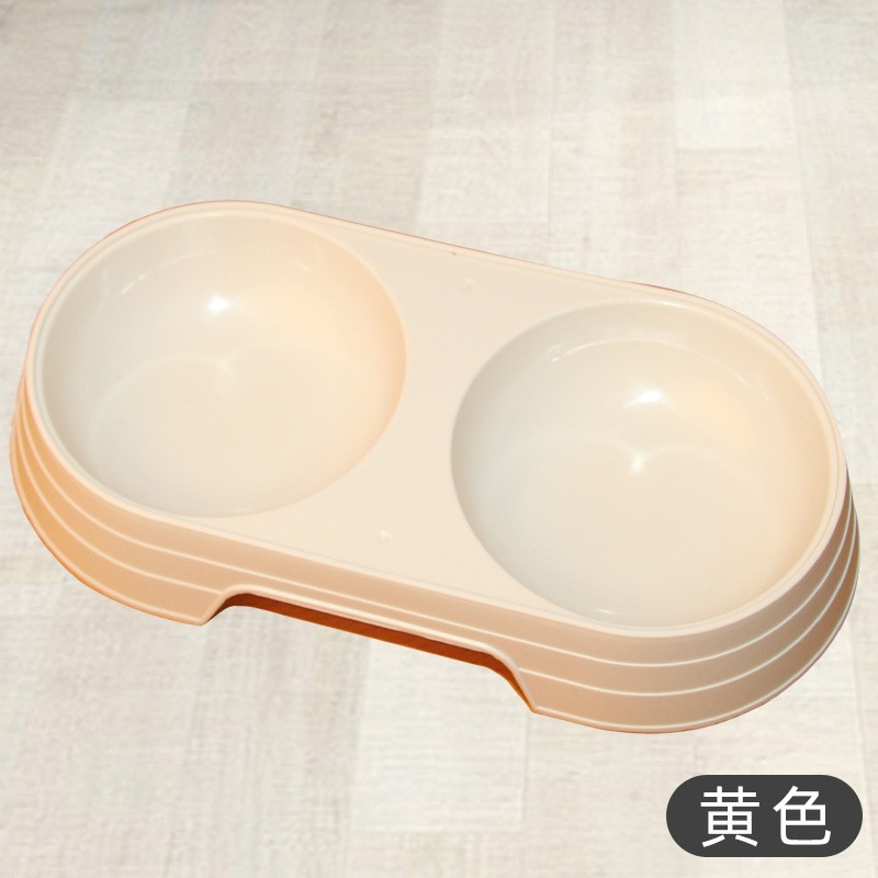 Fábrica al por mayor tazón para mascotas gato perro tazón de comida fácil limpieza antidetonante plástico engrosado perro tazón mascota gato tazón