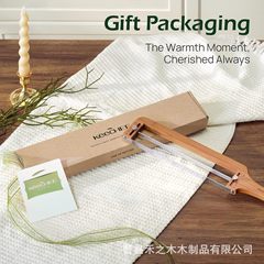 木製パンソー バゲットトーストソー シンプルベーキングブレッドカッター 遺留物が出ないパンソー