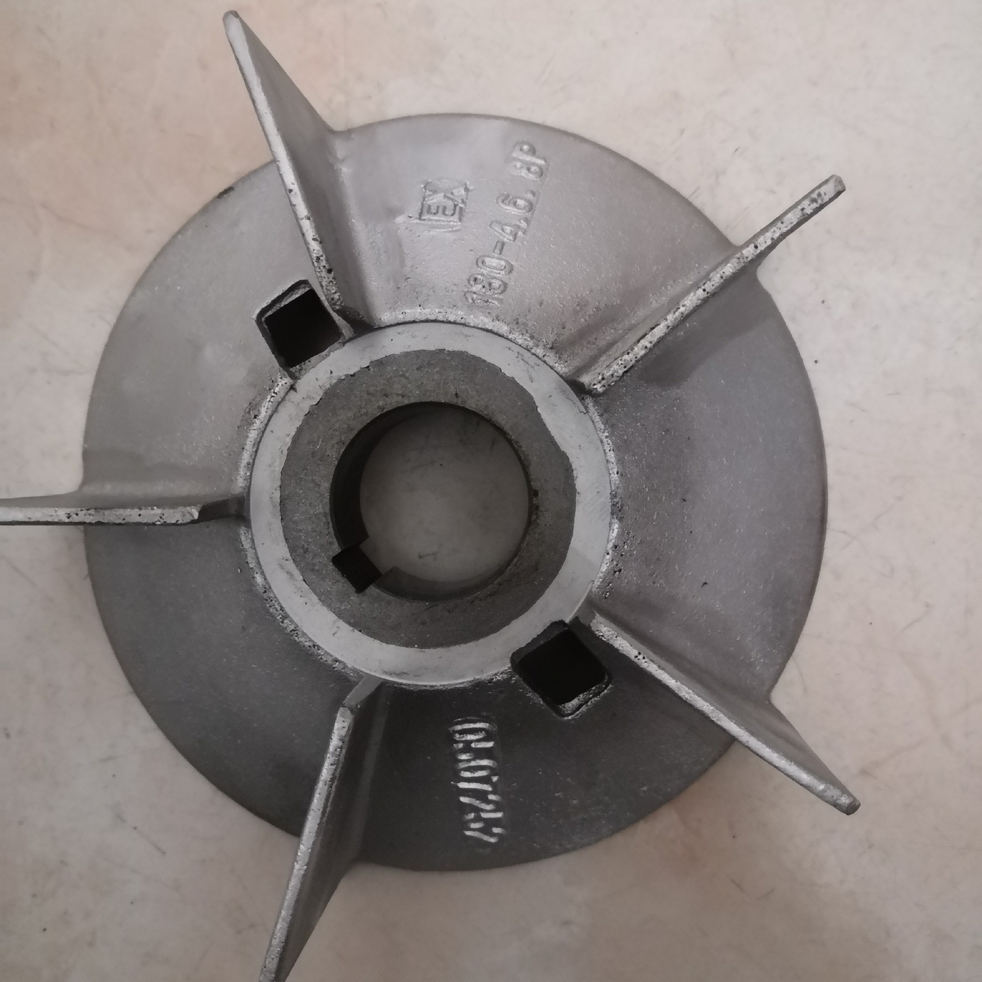 ABB电机铝风叶/ABB隔爆电机M2JA180L4A电机铝风叶180-4.6.8P