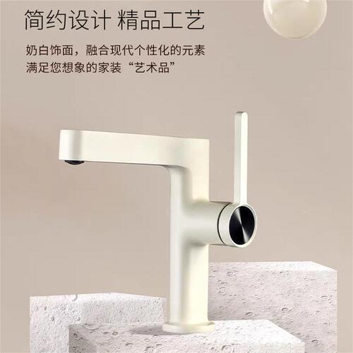 Cross-border all-copper home gun gray bathroom toilet wash basin hot and cold basin faucet light luxury minimalist basin