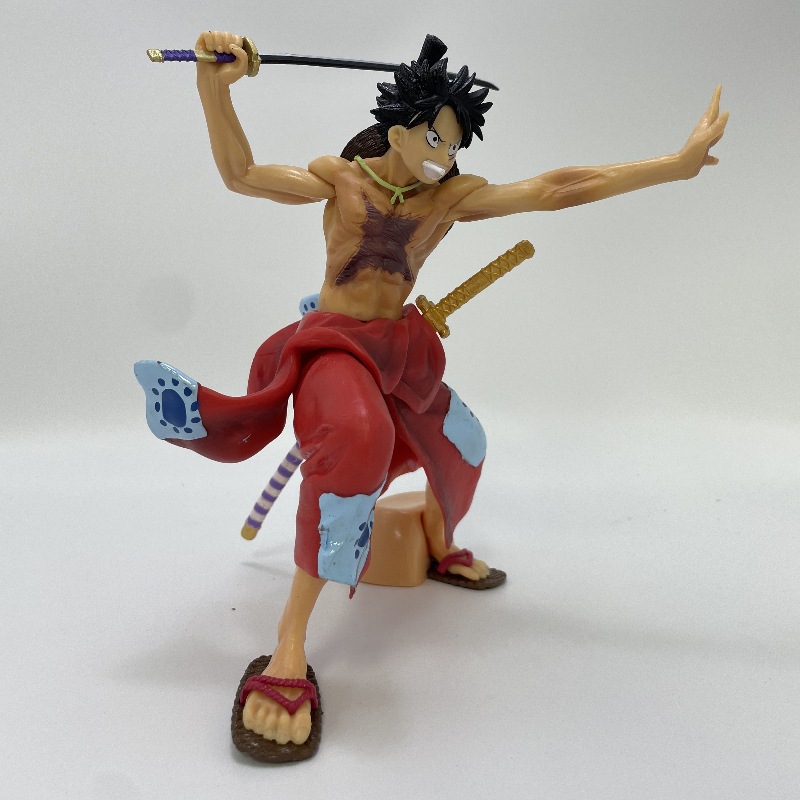 기모노 캐릭터 피규어 22cm PVC 조립형 인테리어 장식 소품