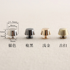 バッグ底釘9069足釘diy革バッグ金物部品バケツ釘保護足釘一枚価格