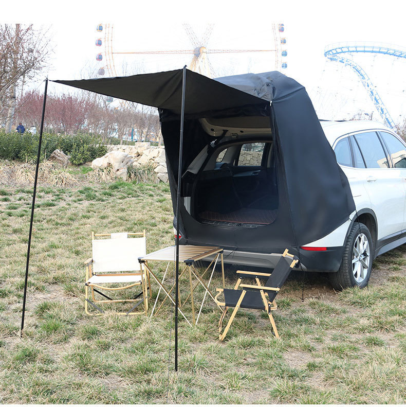 Cross-Border Best-Selling Suv Car Rear Extension Sunshade Tent, Trunk Side Outdoor Camping Canopy