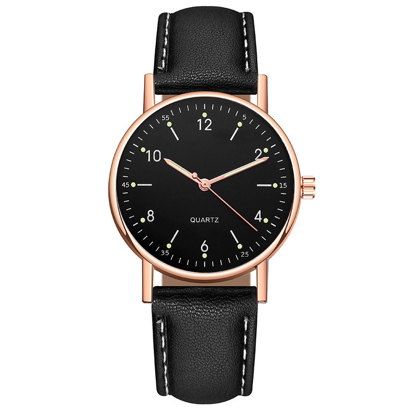 Venta directa de fábrica Reloj luminoso para mujer Reloj de cuarzo con cinturón digital simple Reloj casual para hombres y mujeres