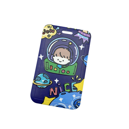 Wholesale cute student meal card sets, school cards, bus and subway employee cards, factory brand access card protective covers for boys and girls