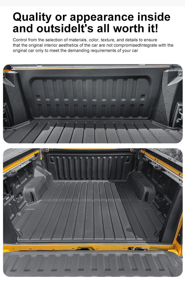 Suitable for Ford Ford Series Car Trunk Mat Tpe Fully Environmentally Friendly Trunk Mat Rear Bucket Mat Backrest Mat