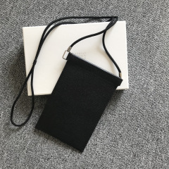PYC 22ss 四隅ステッチ本革携帯電話バッグショルダークロスボディチェストバッグ男性と女性の牛革ホルターバッグ