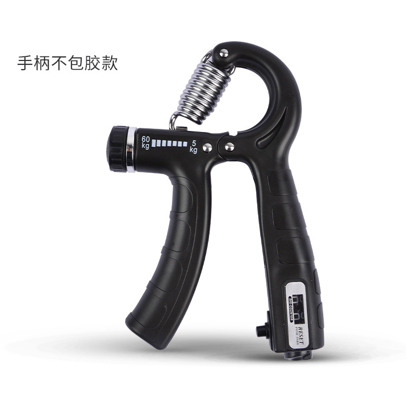Contando agarre fitness muñeca fuerza muscular ejercicio tensión portátil ajustable agarre mano entrenador