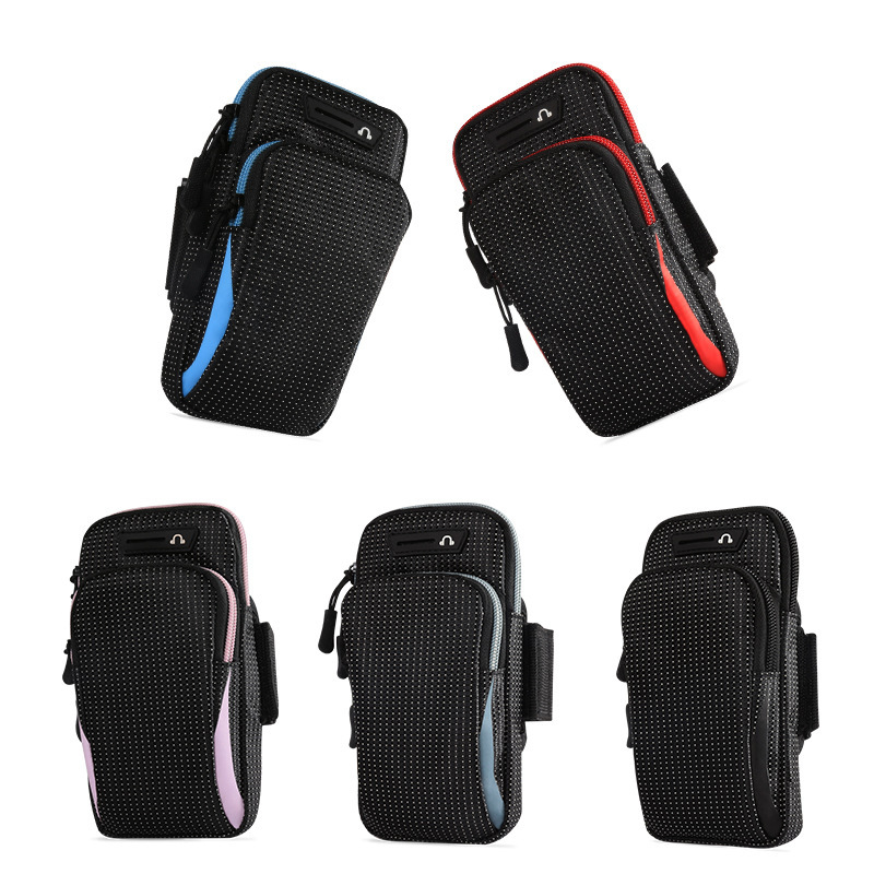Outdoor-Sport-Armtasche, Handy-Armband, Lauf-Handgelenktasche, multifunktionale Fahrrad-Handy-Armtasche mit Sternenhimmel-Motiv, Modelle für Damen und Herren_voghion.com