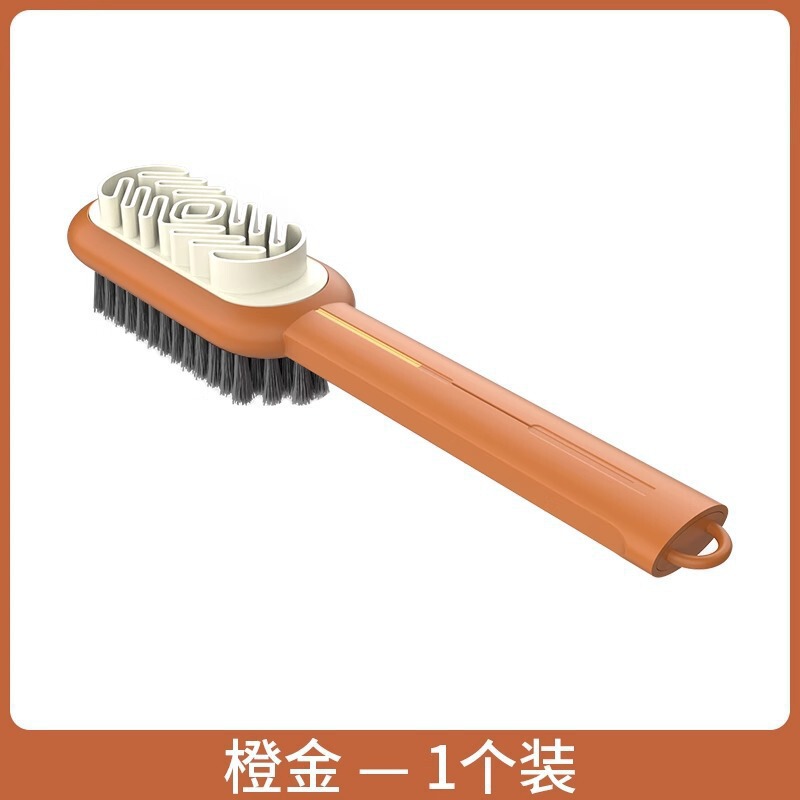 家用双面长柄生胶鞋刷汽车座椅去污清洁橡胶鞋刷翻毛麂皮绒清理刷|undefined
