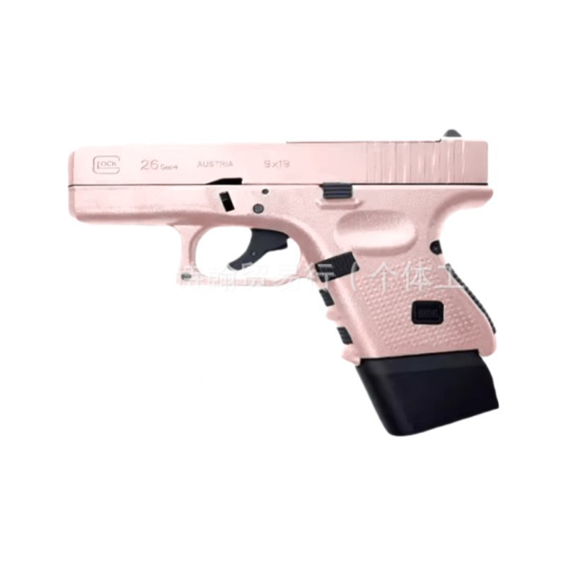 Kimber Electric Glock g26 pistola de juguete de bala suave desmontaje de carrera completa modelo de simulación de glock de bolsillo