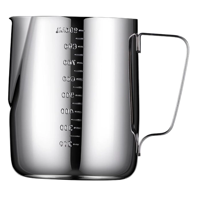 Чашка для кофе из нержавеющей стали Ward с острым ртом и чашкой для чешуи, банка с молочным пузырем, утолщенная чашка с молочным пузырем, необычный кофейный прибор