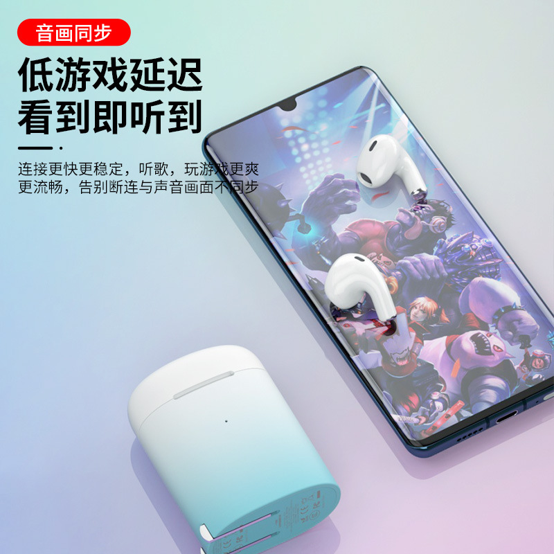 コーヒー非音無線bluetooth運動イヤホン知能騒音低遅延ビジネスbluetoothイヤホン充電器2 in 1|undefined