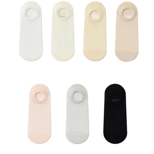 Silk summer ultra thin invisible non-slip socks