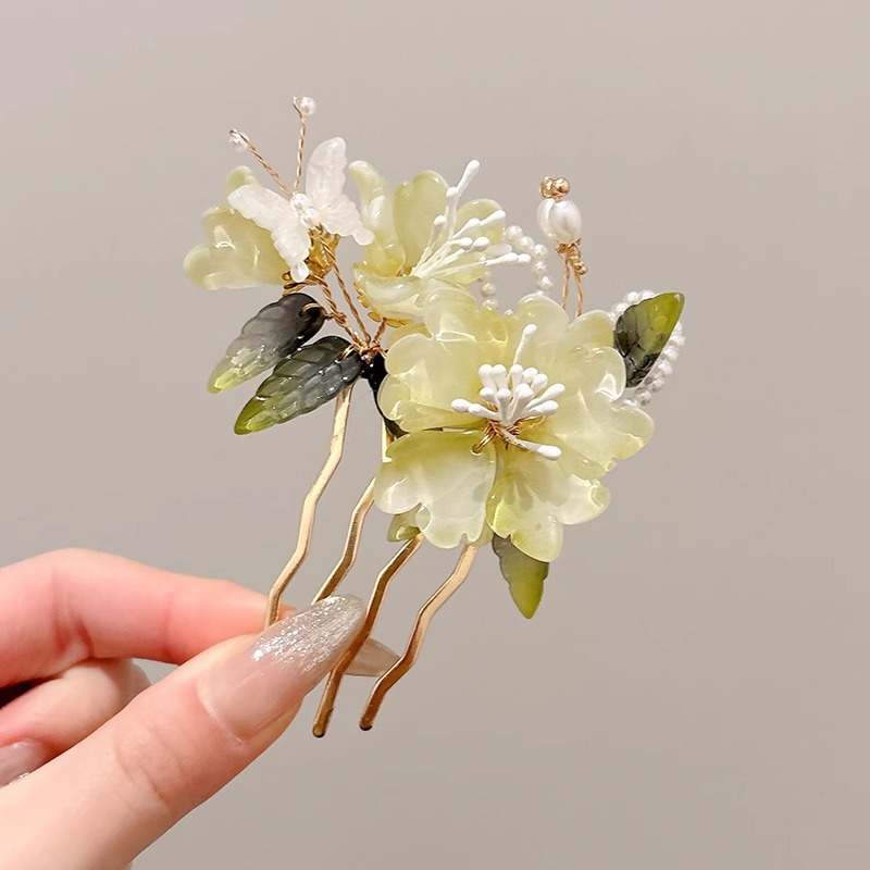 Nuevo estilo chino en forma de U, peinado, horquilla, tocado femenino, accesorios de cheongsam Hanfu, horquilla, horquilla, horquilla, horquilla, nuevo estilo antiguo