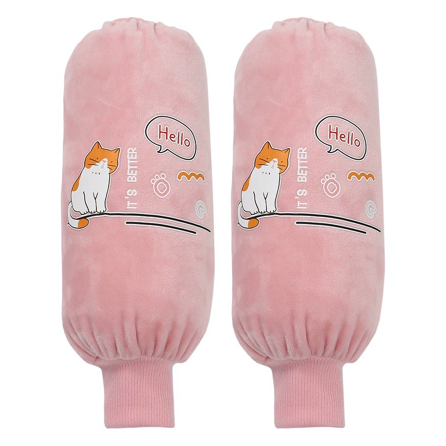 Новые водонепроницаемые рукава, женские противообрастающие офисные кухонные рукава, осенне-зимние рабочие милые длинные рукава для взрослых, оптовая продажа