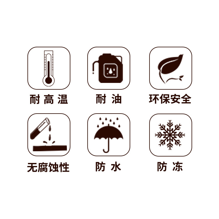 耐高温1100度汽车排气管修补胶 壁炉锅炉管道灶具粘接修复密封胶