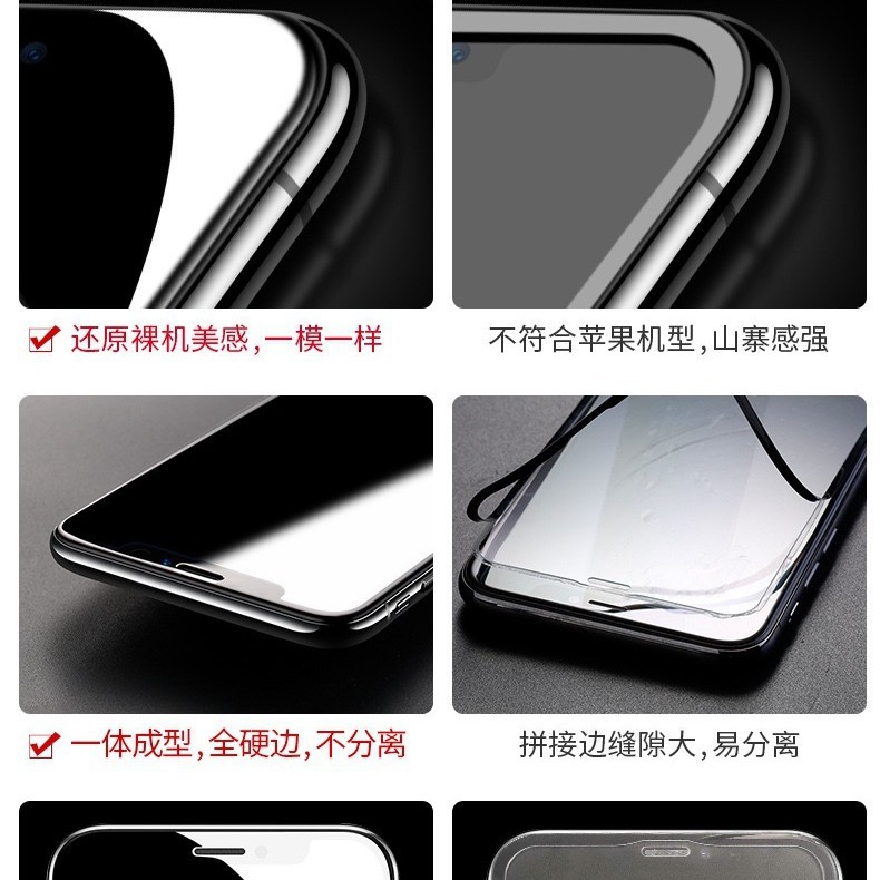 9D Super Apple 15PROMAX película templada resistente a caídas para IPhone13/14PROMAX Pantalla Completa 12/11XR