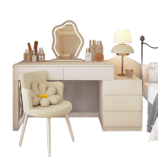 Comedor de camaro, dormitorio, mesa de maquillaje, armario de lujo ligero, mesa de estudio simple, armario de almacenamiento doméstico, armario de almacenamiento