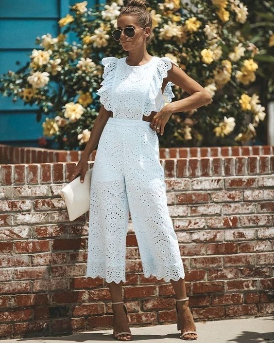 Europa y América verano ropa de las nuevas mujeres del comercio exterior deseo Dunhuang sin mangas cuello redondo mono pantalones Casuales