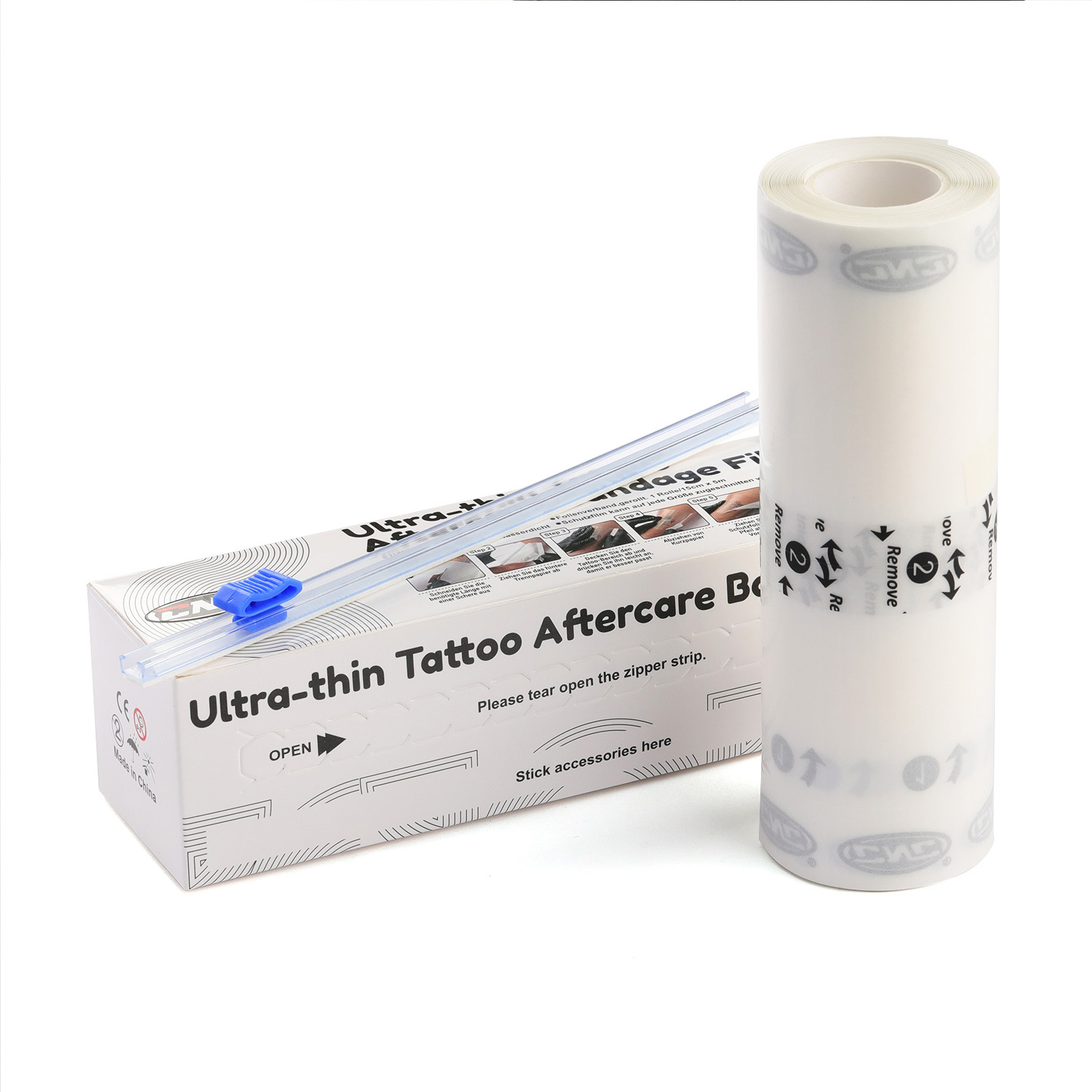 película protectora de tatuajes de dragón bordado película de reparación de tatuajes permeable a prueba de cicatrices impermeable a prueba de polvo protector de tatuajes PU película equipo de tatuajes