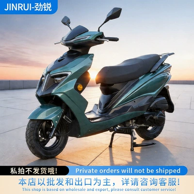 Foreign Trade Jinrui Motorcycle Factory Directly Supplies Fuel-Efficient Gasoline-Powered Three-Wheeled Scooters, a Magical Vehicle That Saves Fuel