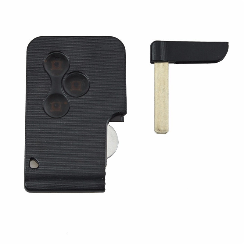 Suitable for Renault 3-Key Megane Remote Control Car Key 433 Frequency Id46 Chip Pcf7947 Chip