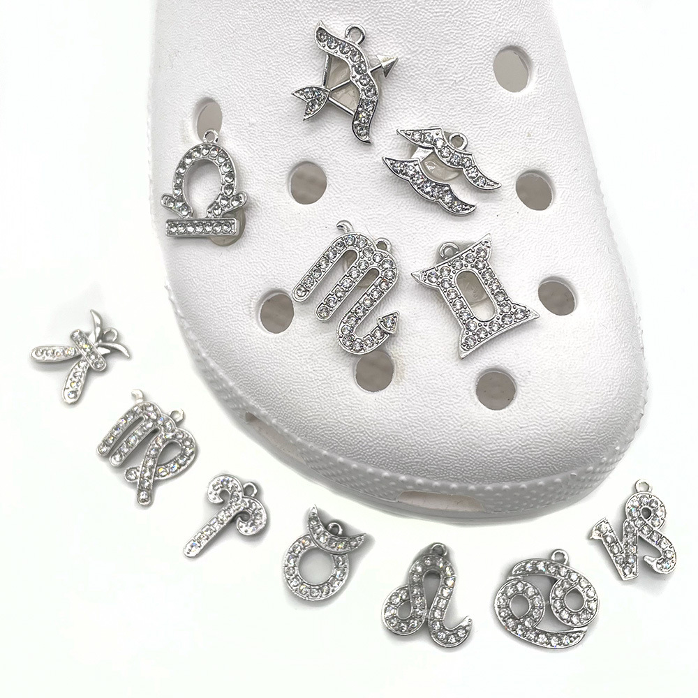 10g Weight Constellation Shoe Accessories Alloy All Seasons Shoe Buckle