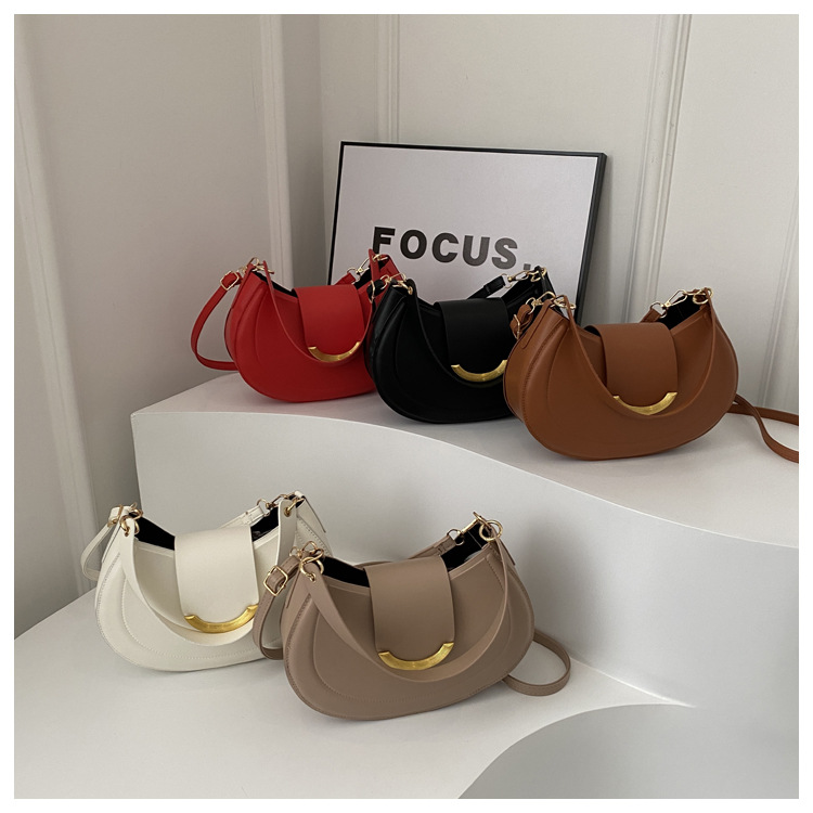 Estilo occidental de moda todo fósforo fresco redondo alta textura este año popular bolsa de color sólido diseño de nicho bolso bandolera