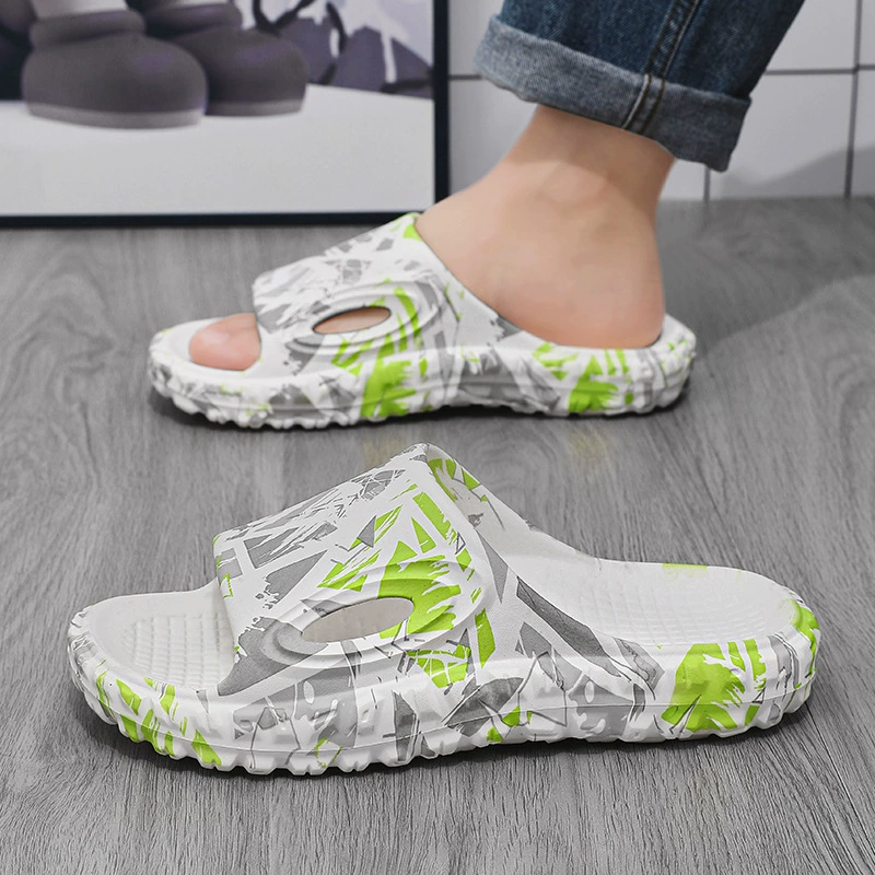 Тапочки мужской летний новый стиль фекалий EVA случайный прилив на открытом воздухе противоскользящие виды спорта