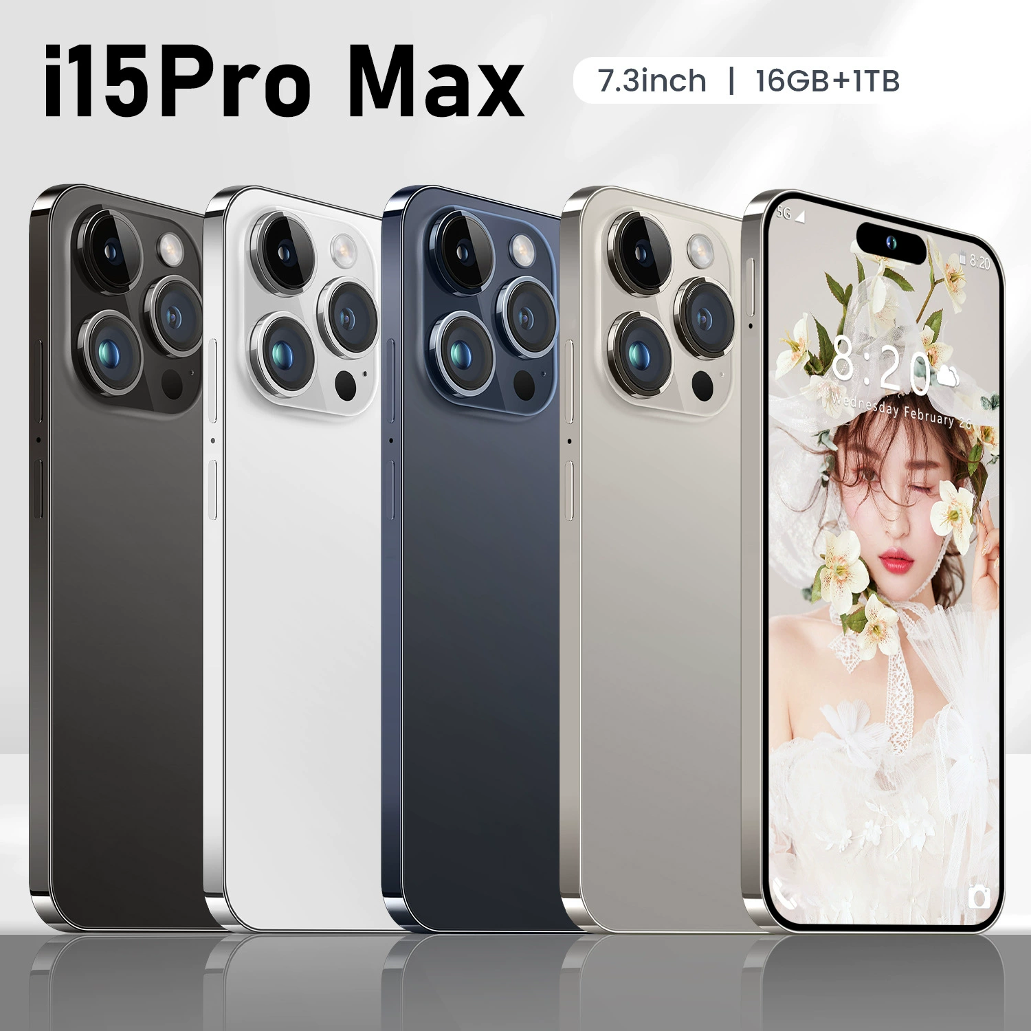 Подвижный телефон Agile, умные часы, intel core i15, 15 pro max, 4G, 128gb, (跨境交易)