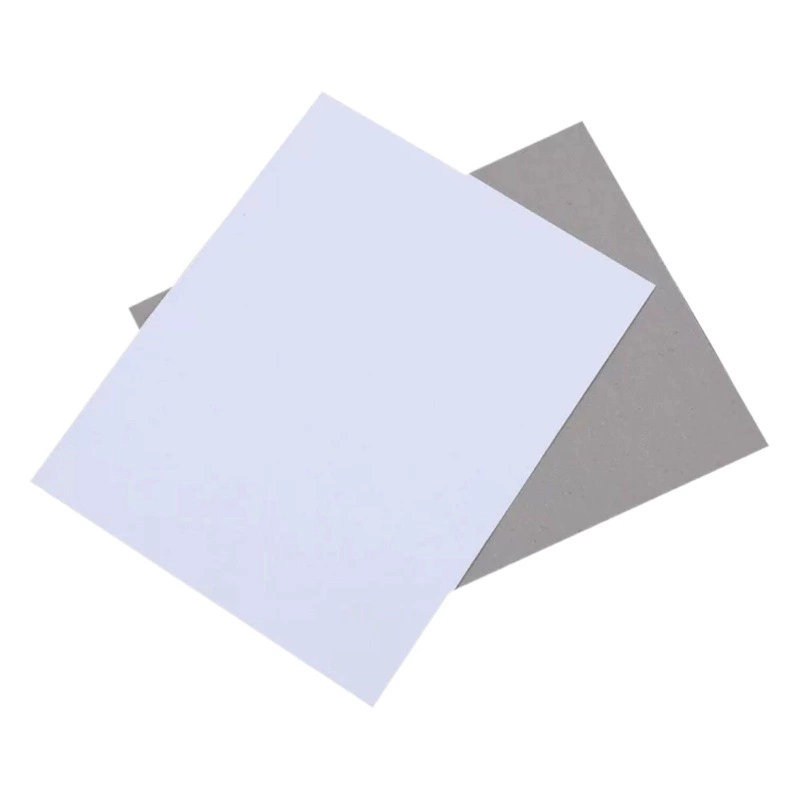 Белая бумага А4 рубашка картон двухсторонний белый картон 2 мм липкая доска для мыши подкладка Заводская прямая бумажная карта