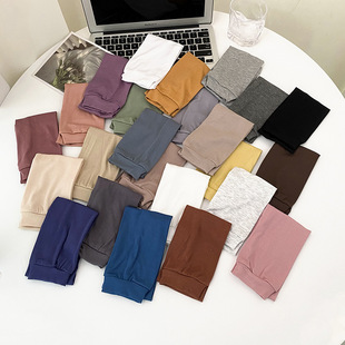 24-Color Modal Ice Sleeves Solid Color Arm Sleeves Driving Arm Protectors Cycling Close-Fitting Sun Protection Sleeves for Men and Women