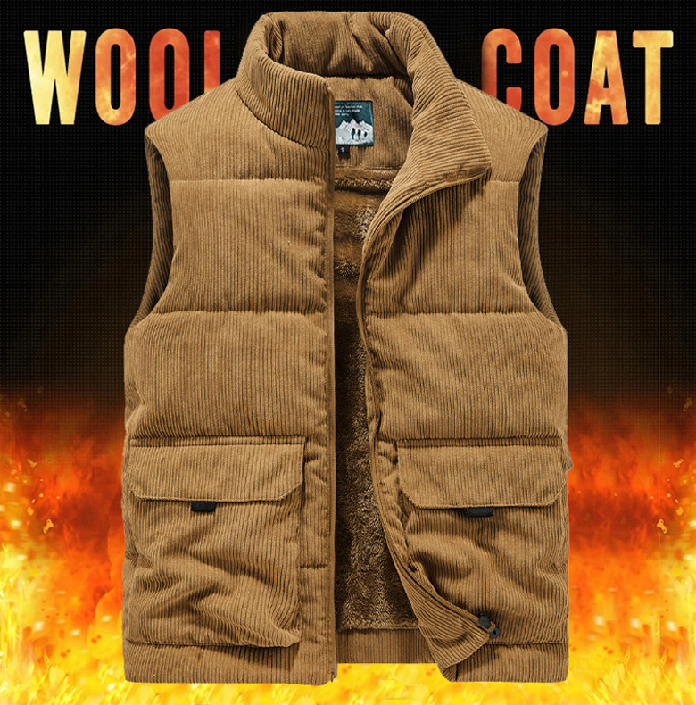 Men's Corduroy Vest