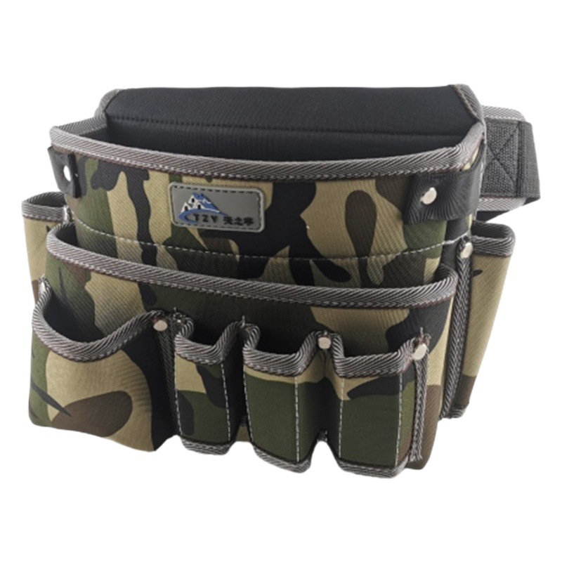 Kit de papel tapiz para trabajar la madera bolsillo de uñas bolsa de uñas resistente al desgaste bolsa de cintura bolsa de uñas multifuncional Kit de bolsillo de cintura