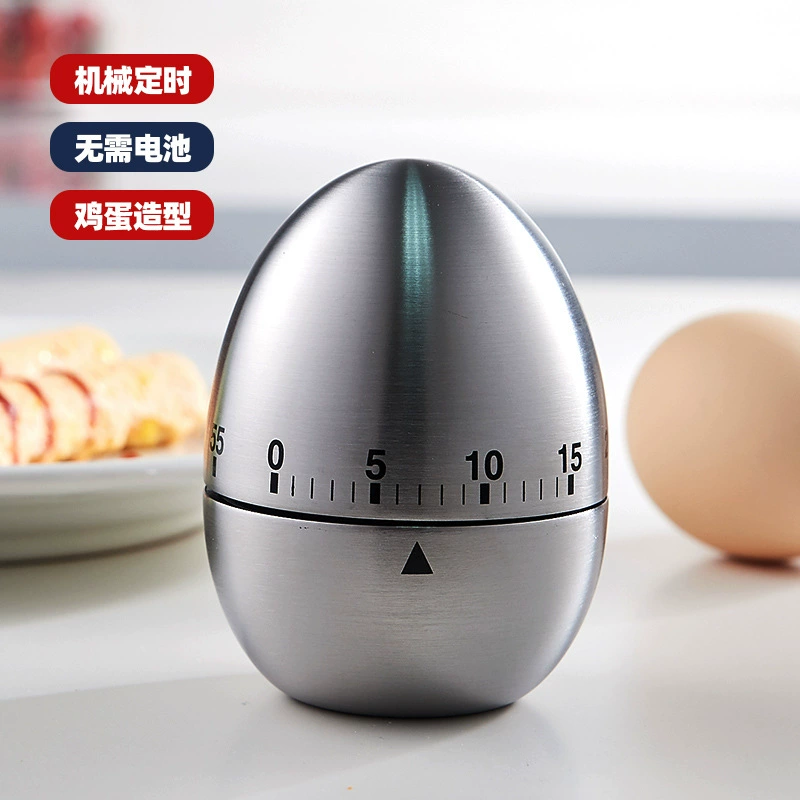 Креативный кухонный механический таймер Egg tipo таймер 60 минут, тайминг студентов, выпечка, готовка, напоминание
