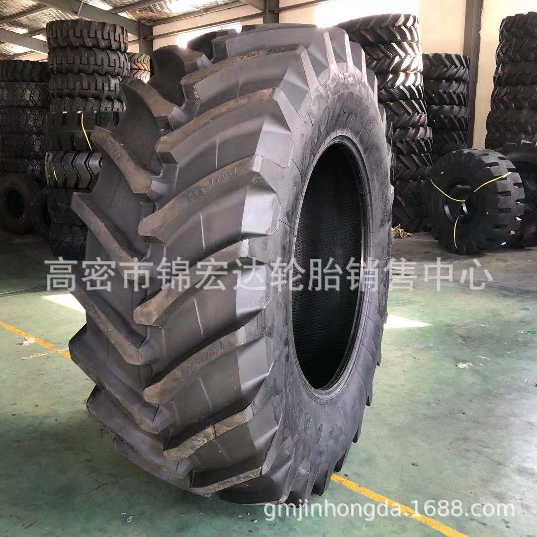 供应人字花纹 710/70R42 子午线拖拉机轮胎710/70r42.