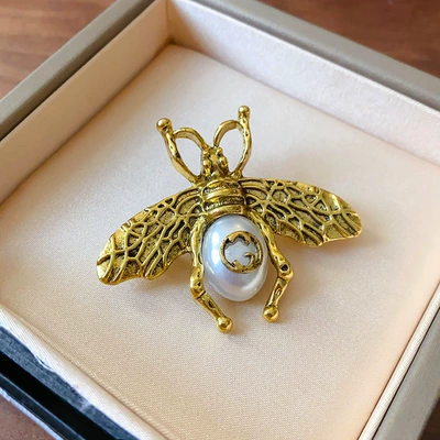 Brooch for the Zodiac Year, Yaxa sancaqları - 60-brooch-gold-bee