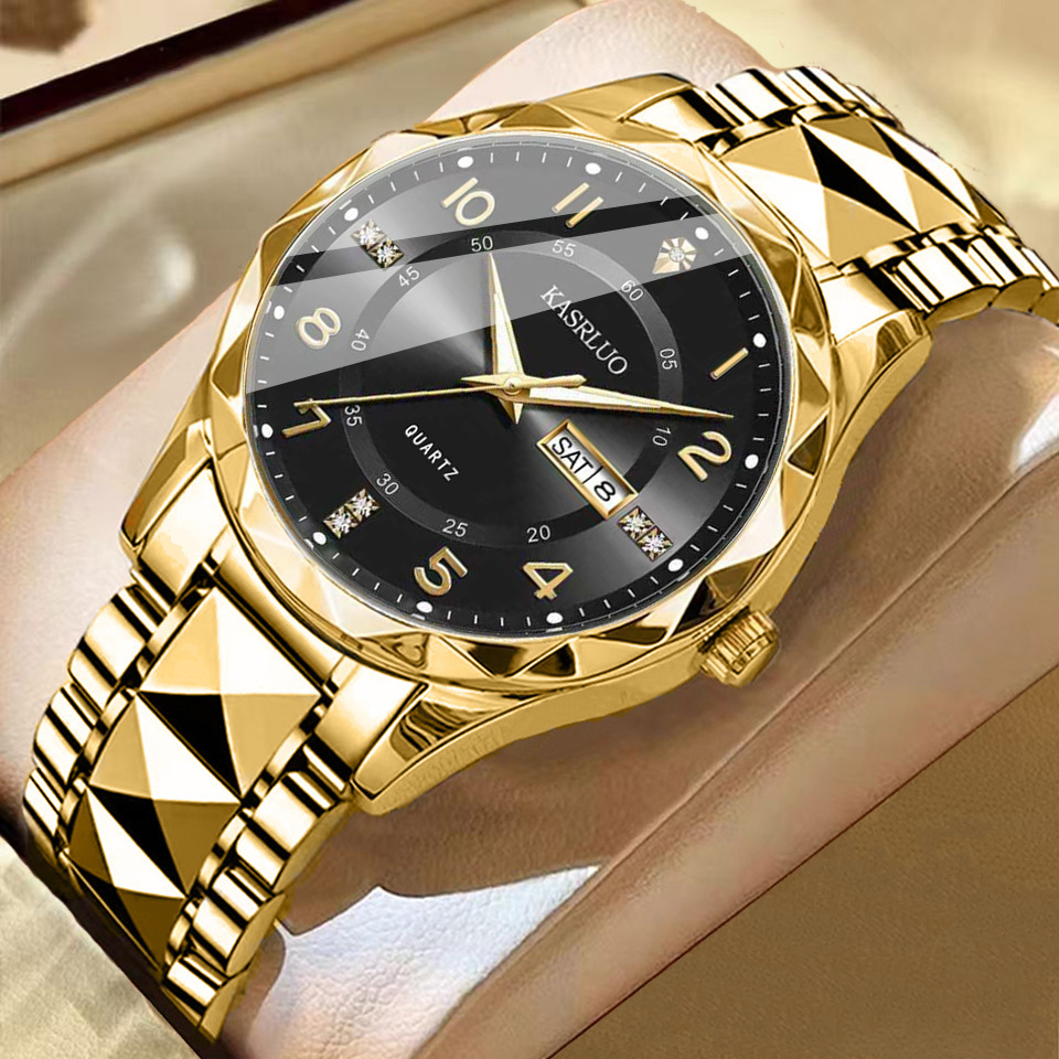 Mechanical Wristwatch For Men With Dual Calendar And Luminous Dial_voghion.com
