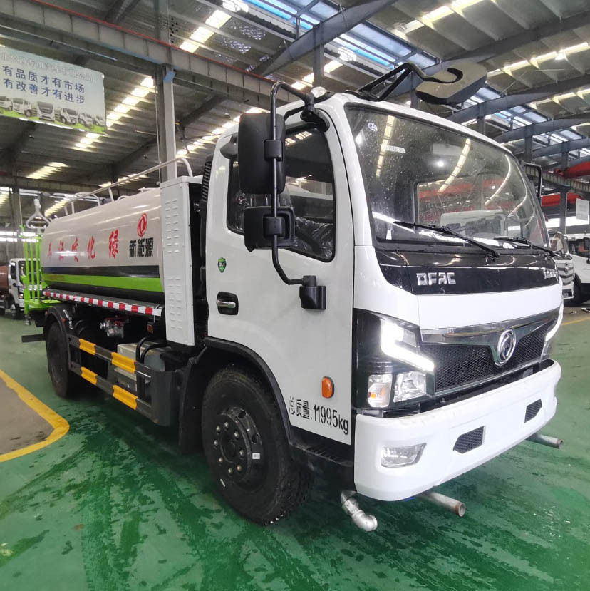 New Energy Dongfeng Dolica 9-Ton Multi-Functional Greening Dust-Suppressing Sprinkler Truck Factory Direct Sales National Vi Greening Sprinkler