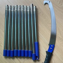 新款跨境热销SK5高枝锯拼接杆伸缩杆高空树枝锯手板锯单 双钩锯子