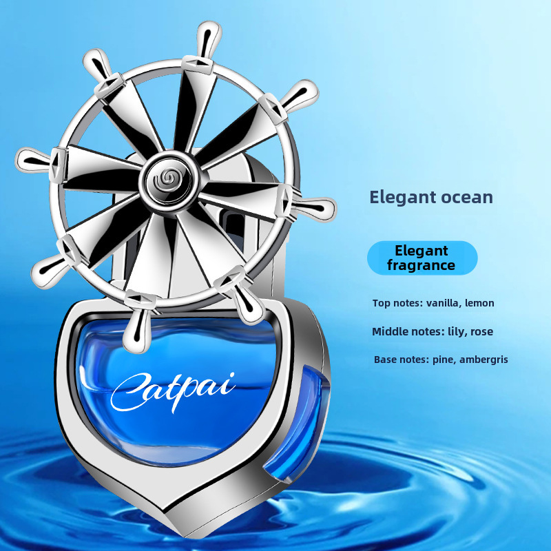 Perfume para coche con salida de aire para coche, nuevo timonel, aromaterapia, accesorios creativos para coche, perfume Yifan con salida de aire suave_voghion.com