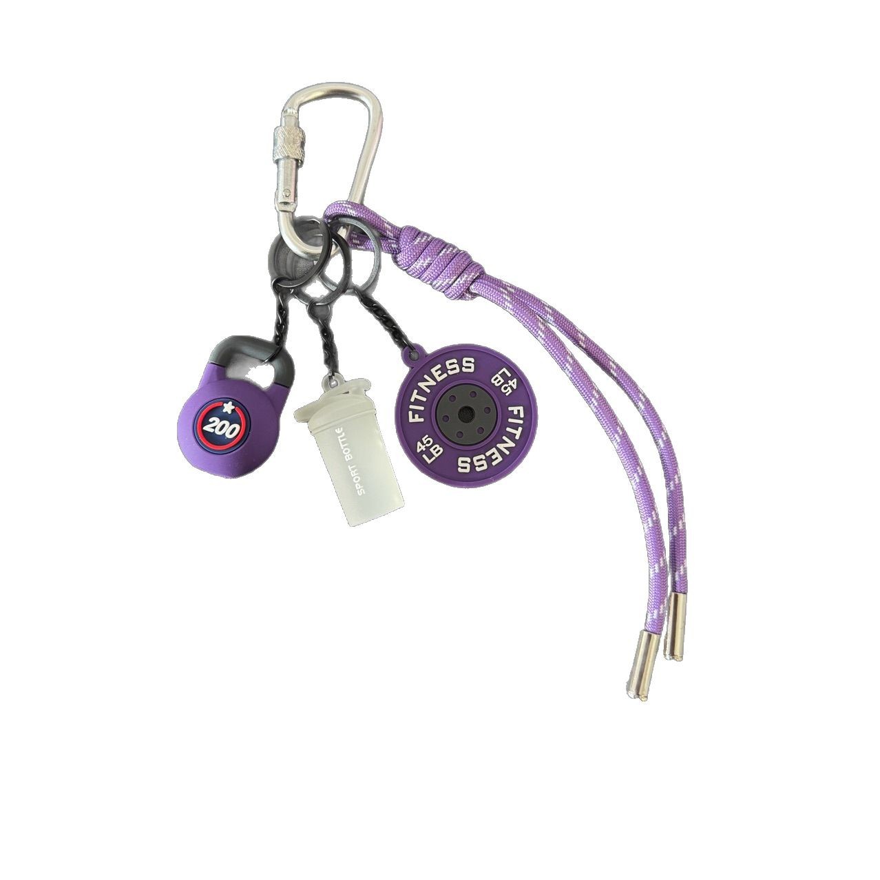 Lindo paquete miu combinación de llavero de teléfono móvil colgante de decoración de felpa de alto valor colgante de estilo ins de sentido avanzado