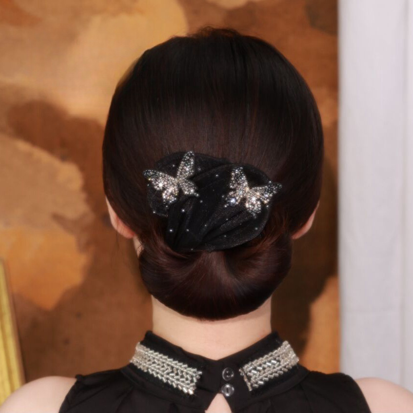 Double butterfly starry hairband
