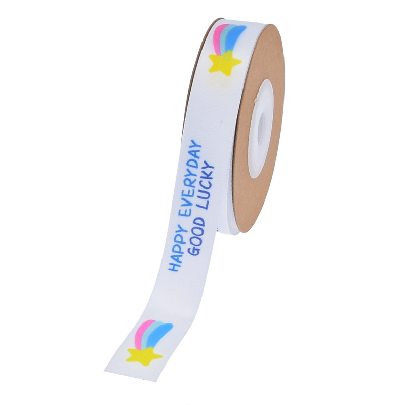 Transfronterizo nueva cinta de cumpleaños feliz decoración de la torta cinta regalo de los niños regalo embalaje regalo de la cinta